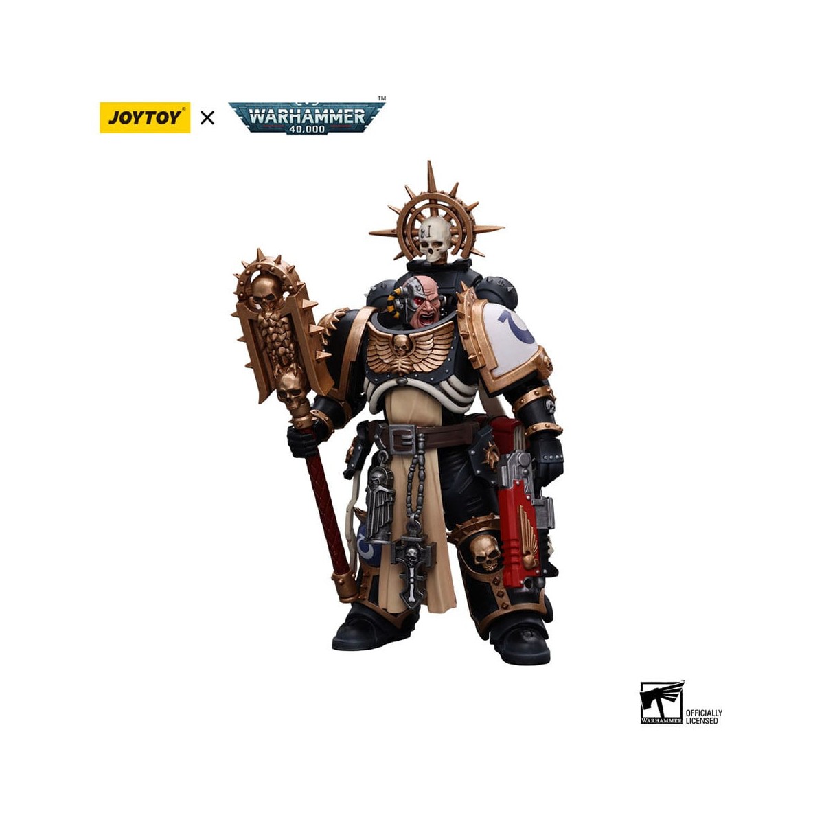 JoyToy Space Marines - Ultramarines - Chaplain (Indomitus) 1/18