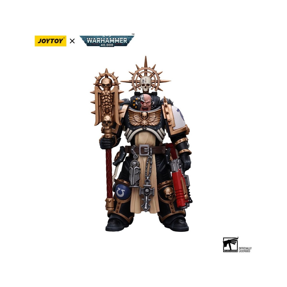 JoyToy Space Marines - Ultramarines - Chaplain (Indomitus) 1/18