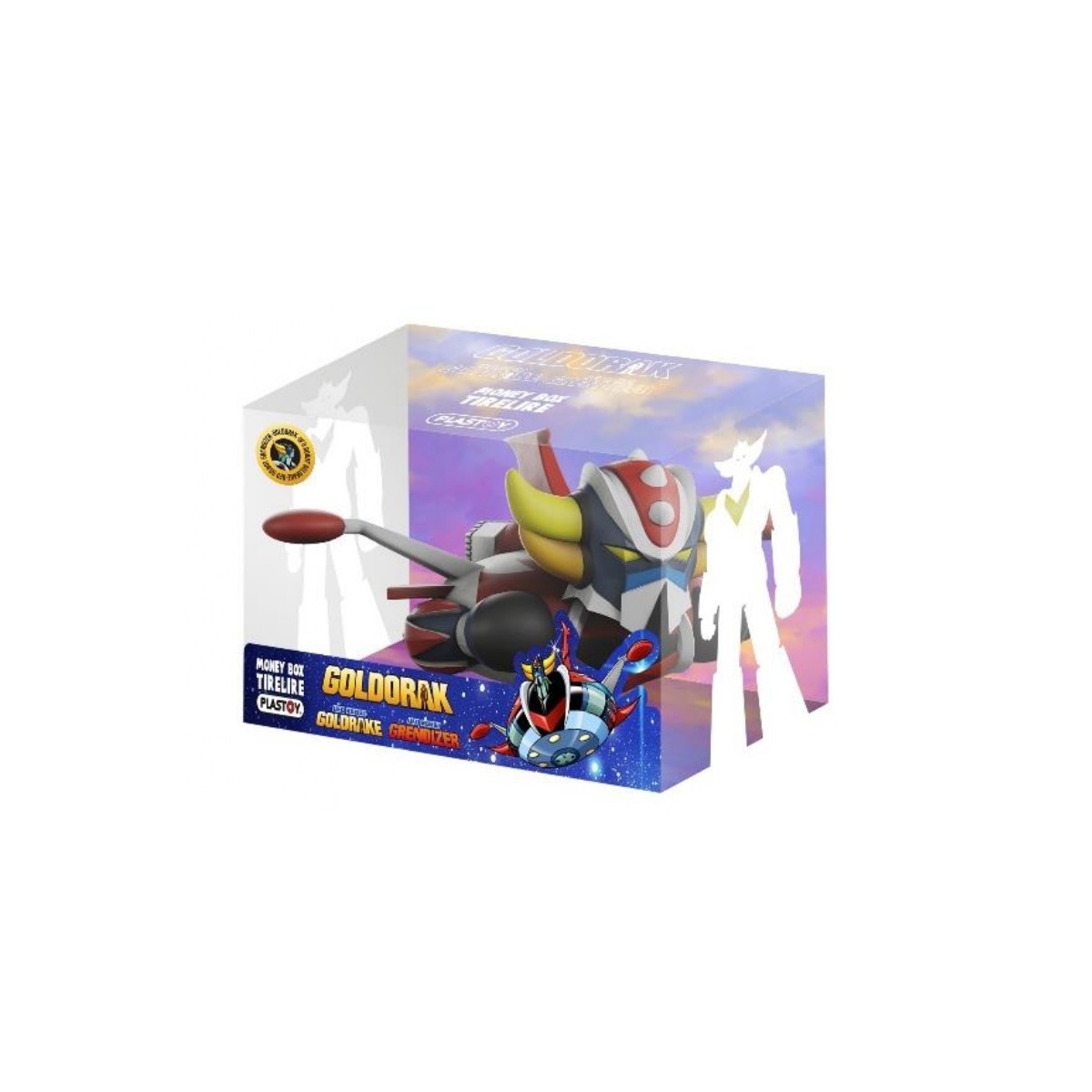 Plastoy - GOLDORAK - Goldorak in his saucer - Grendizer in Spazer