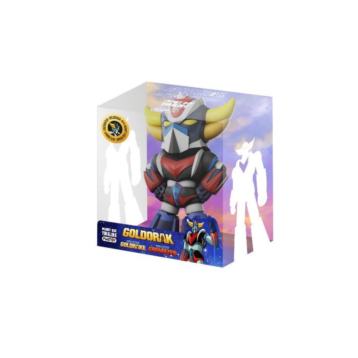 Plastoy - GOLDORAK - Standing Goldorak money box - Standing Grendizer Bank