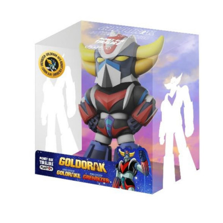 Plastoy - GOLDORAK - Standing Goldorak money box - Standing Grendizer Bank