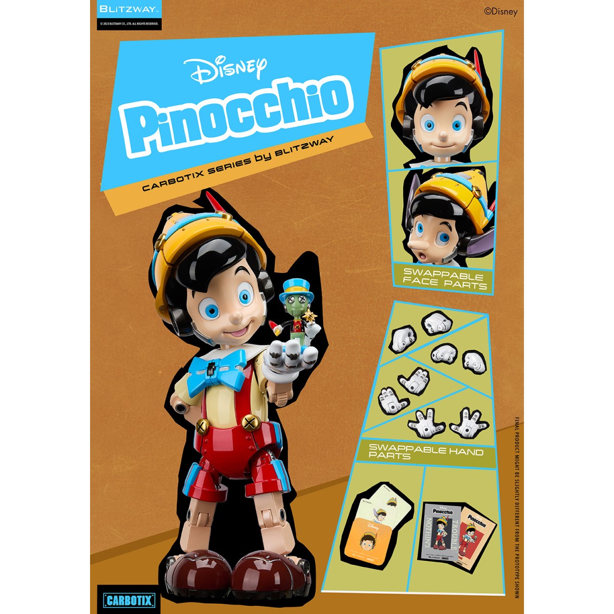 Blitzway - Disney - Carbotix Series Pinocchio 1/6