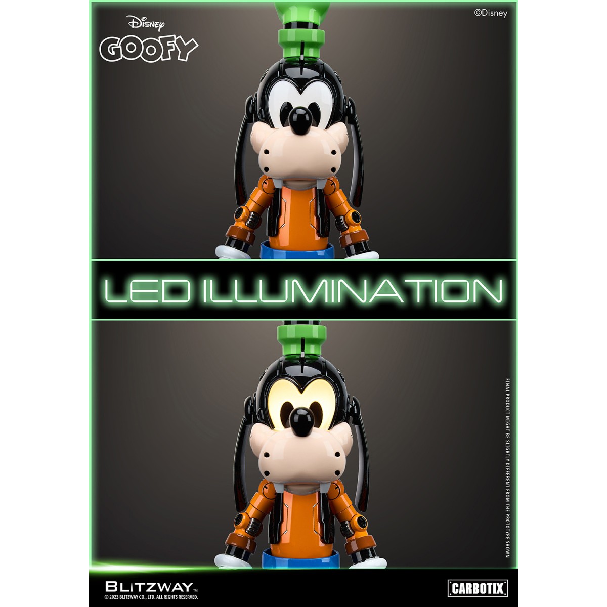 Blitzway - Disney - Carbotix Series Goofy - Dingo