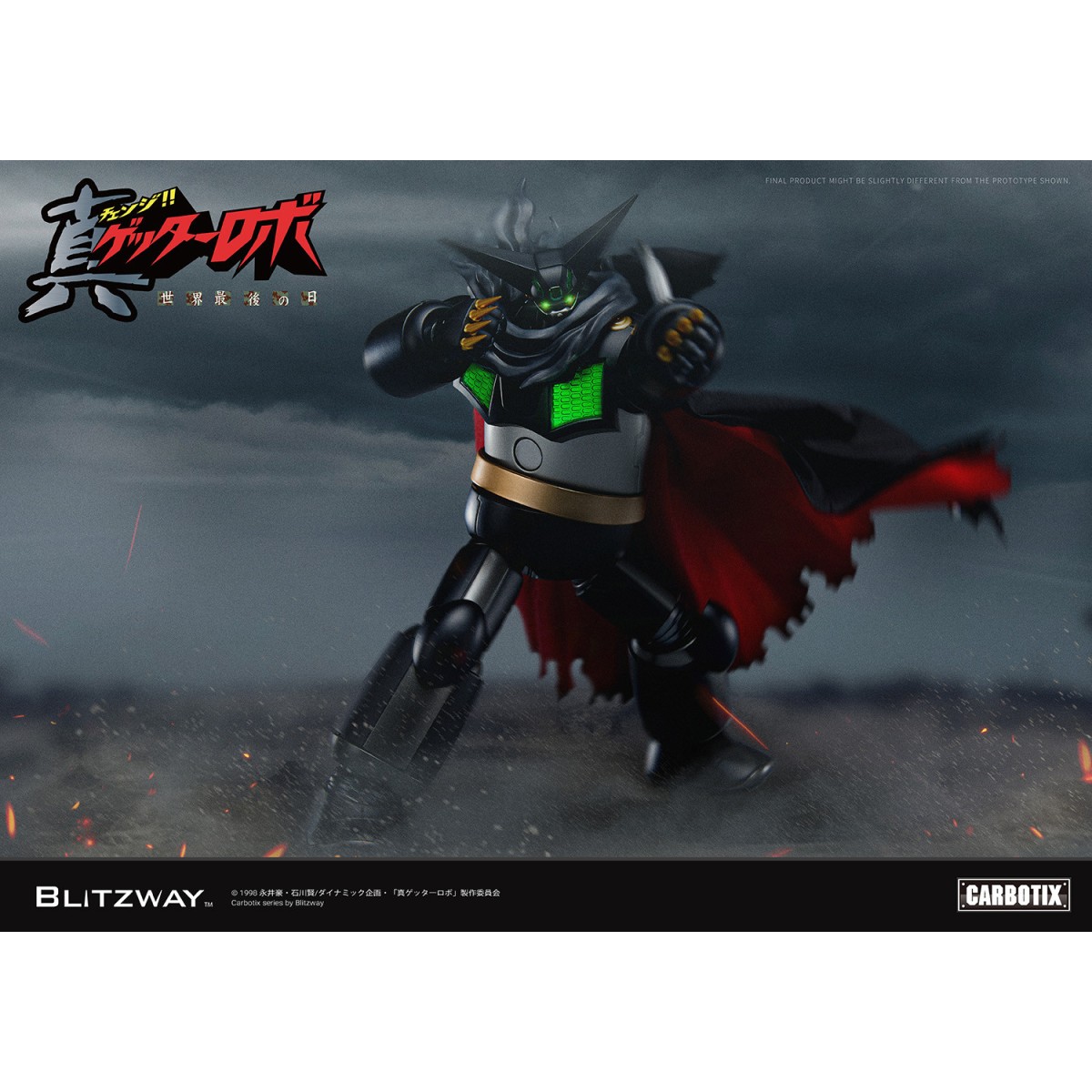 Blitzway Carbotix - BLACK GETTER - Hybrid Carbon Action Figure Series