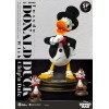 Beast Kingdom Disney 100th - Master Craft - Tuxedo Donald Duck with Ship & Dale Special Edition Statue - Tic & Tac