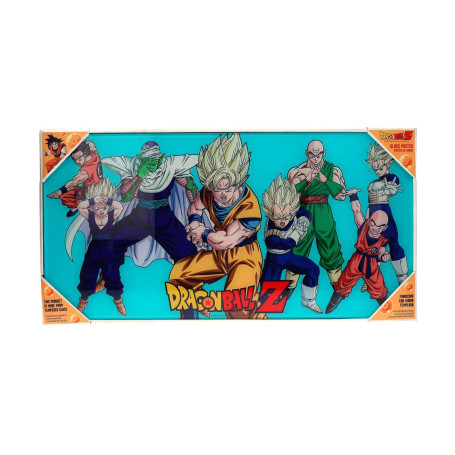 SD Toys - Dragonball Z "Heroes" glass poster