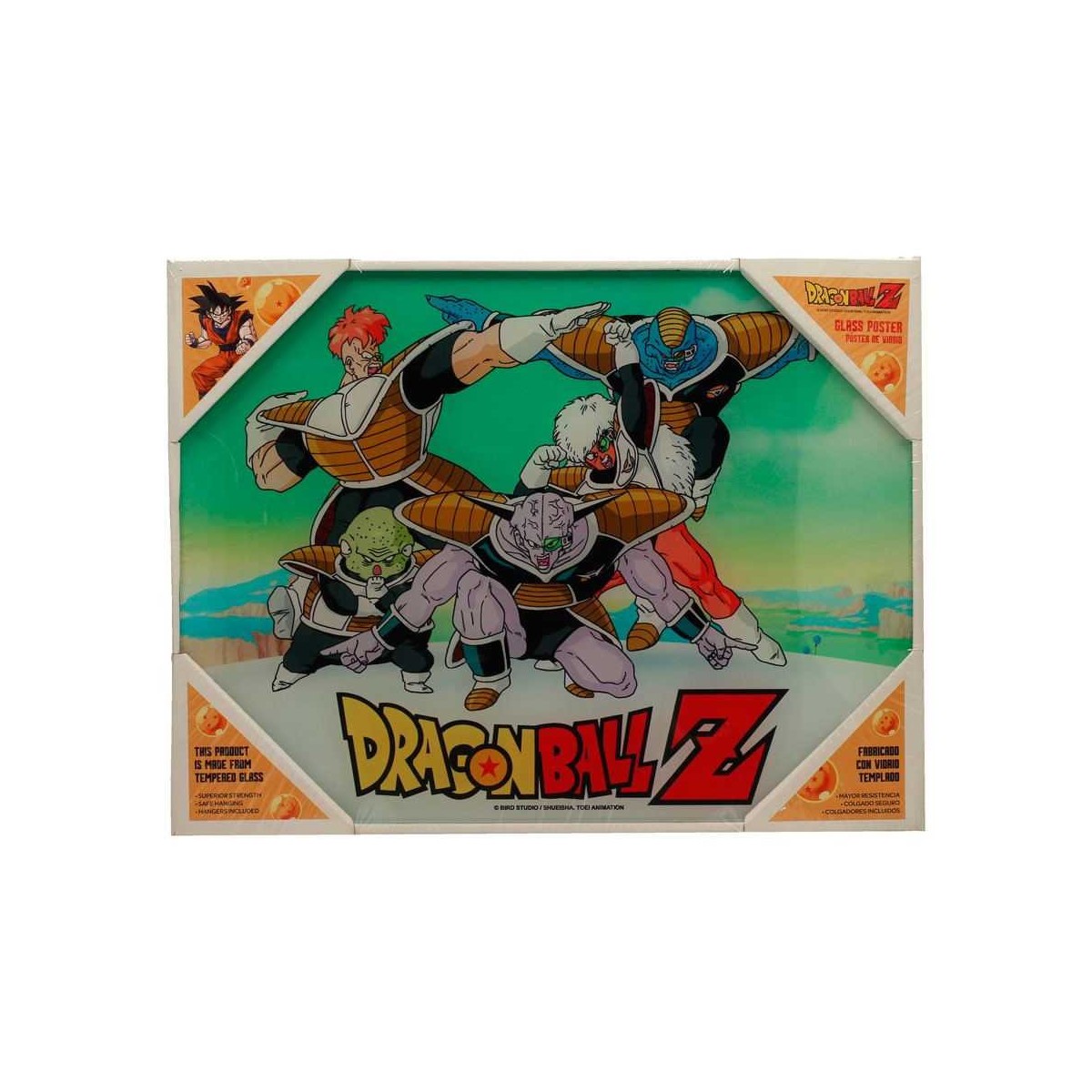 SD Toys - Dragonball Z "Special Forces" glass poster