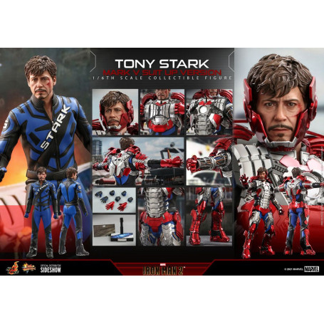 Hot Toys Iron Man 2 - Mark V Suit Up 1/6