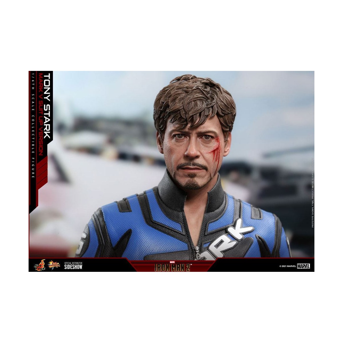 Hot Toys Iron Man 2 - Mark V Suit Up 1/6