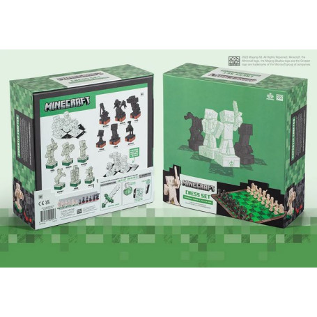 Noble Collection - Surface Heroes VS Monsters chess game - Minecraft