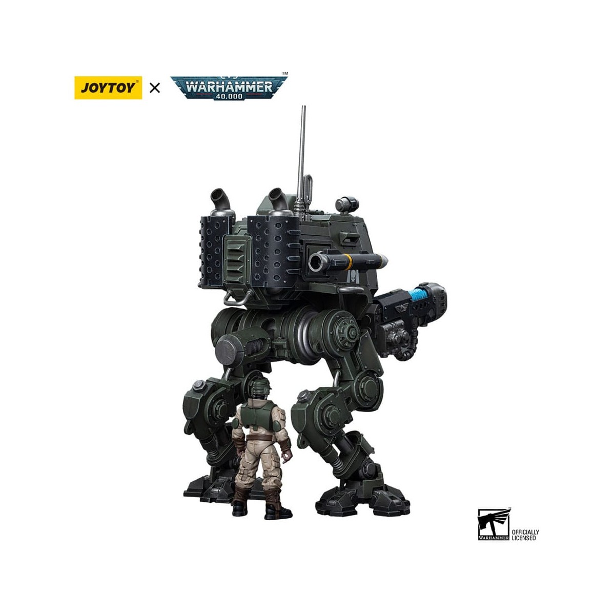 JoyToy Space Marines - Astra Militarum - Cadian Armoured Sentinel 1/18 - Warhammer 40K