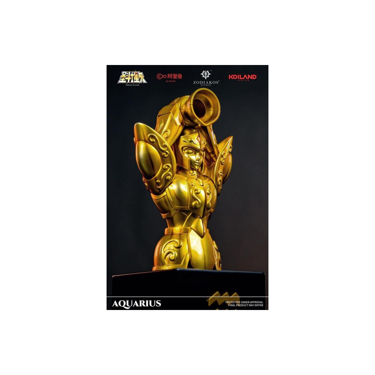 Zodiakos Studio - Aquarius Cloth - Aquarius Totem 1/6 - Saint Seiya - Knights of the Zodiac Statue