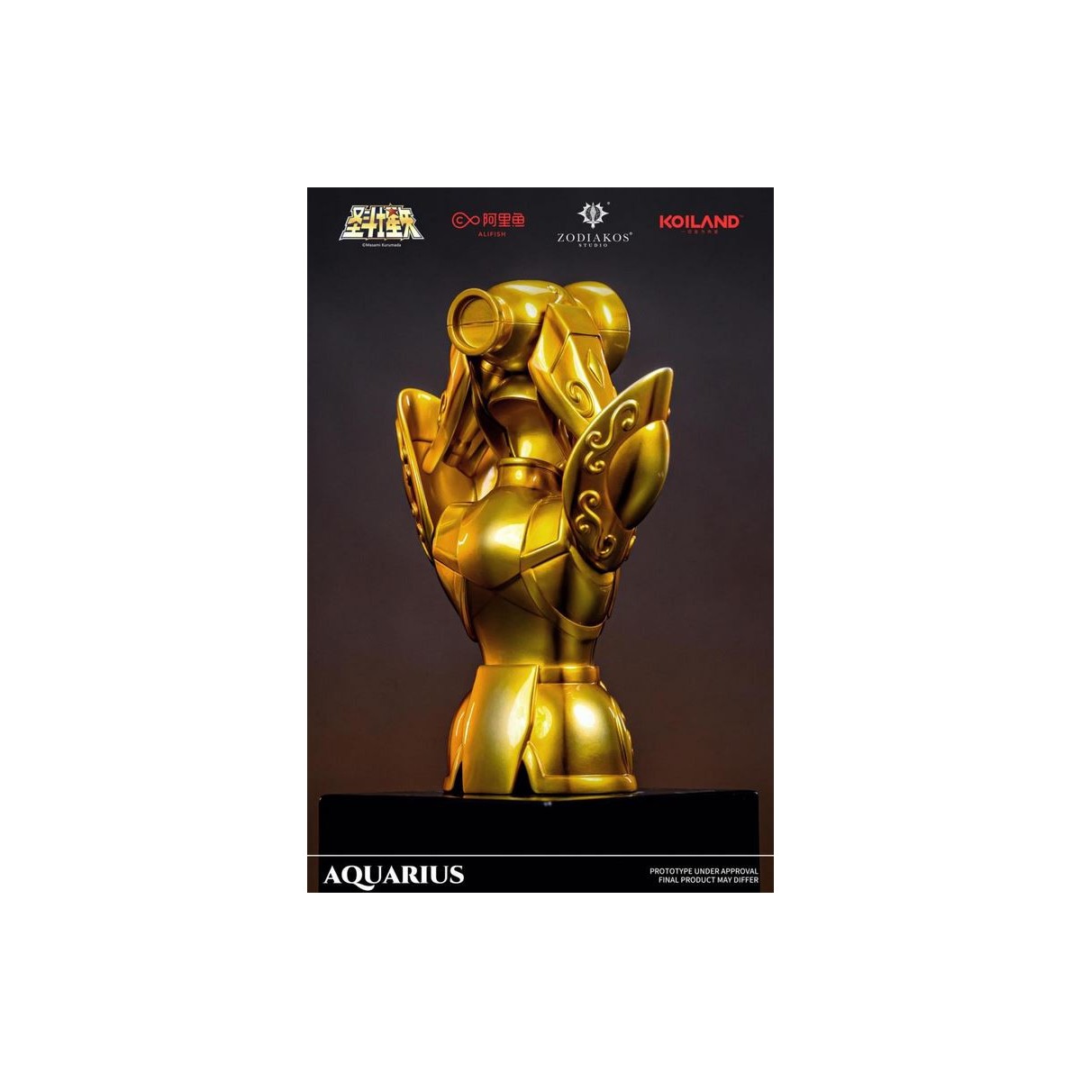 Zodiakos Studio - Aquarius Cloth - Aquarius Totem 1/6 - Saint Seiya - Knights of the Zodiac Statue