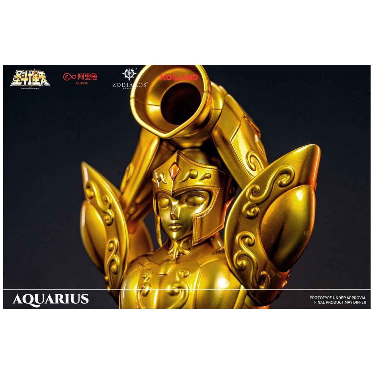 Zodiakos Studio - Aquarius Cloth - Aquarius Totem 1/6 - Saint Seiya - Knights of the Zodiac Statue