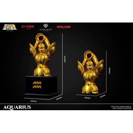 Zodiakos Studio - Aquarius Cloth - Aquarius Totem 1/6 - Saint Seiya - Knights of the Zodiac Statue