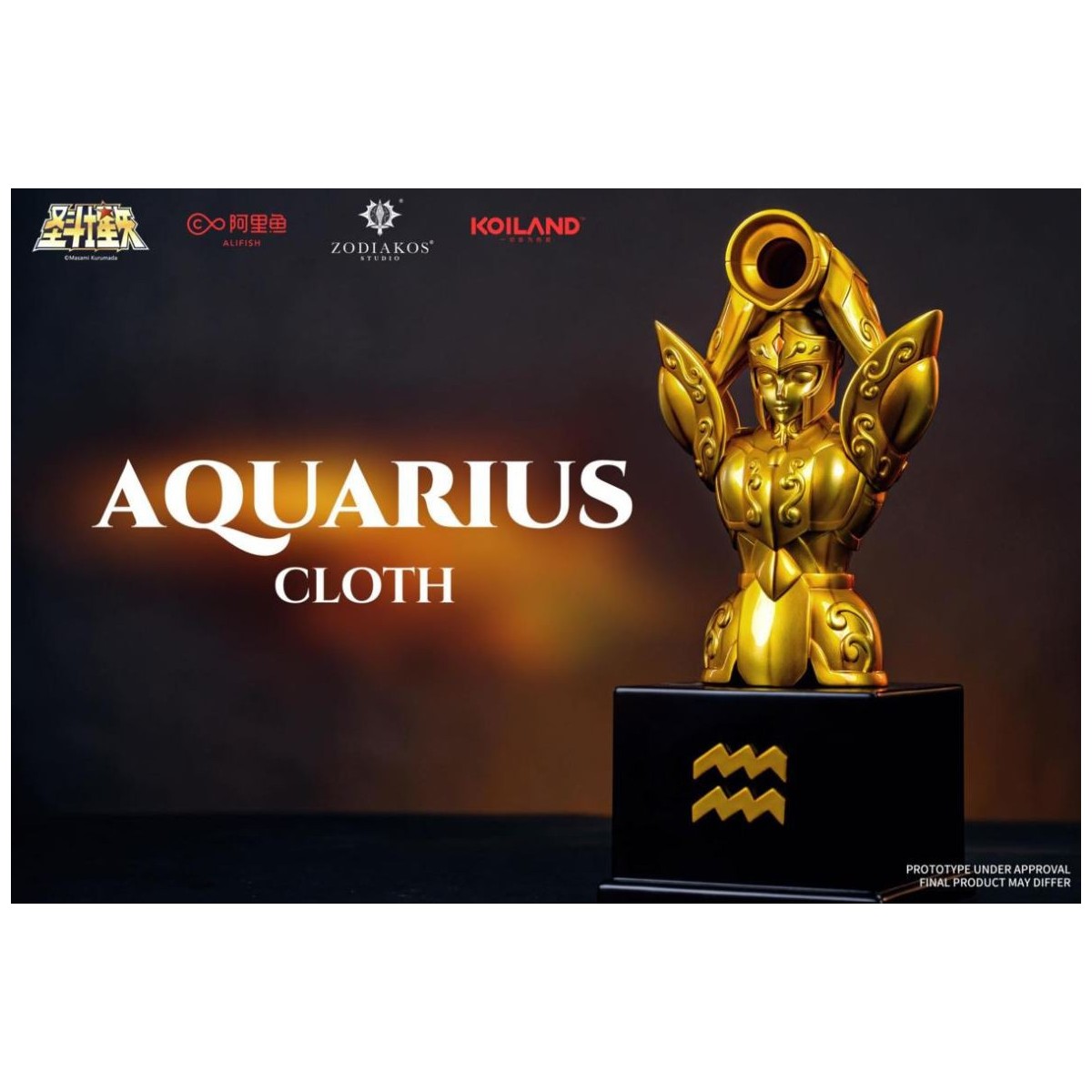 Zodiakos Studio - Aquarius Cloth - Aquarius Totem 1/6 - Saint Seiya - Knights of the Zodiac Statue