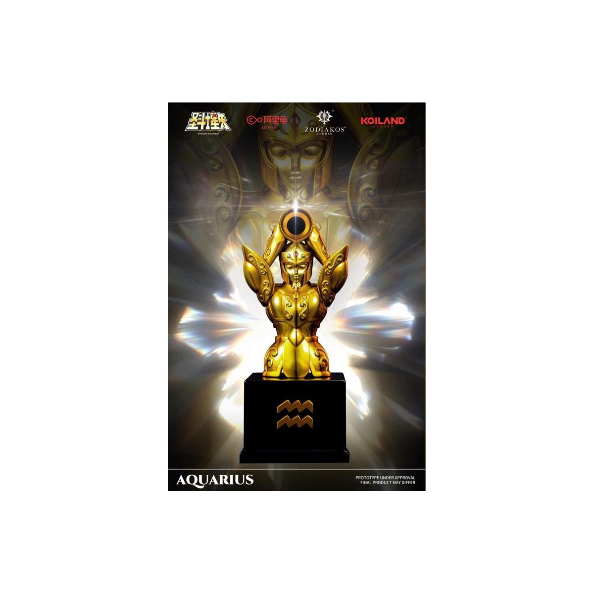 Zodiakos Studio - Aquarius Cloth - Aquarius Totem 1/6 - Saint Seiya - Knights of the Zodiac Statue