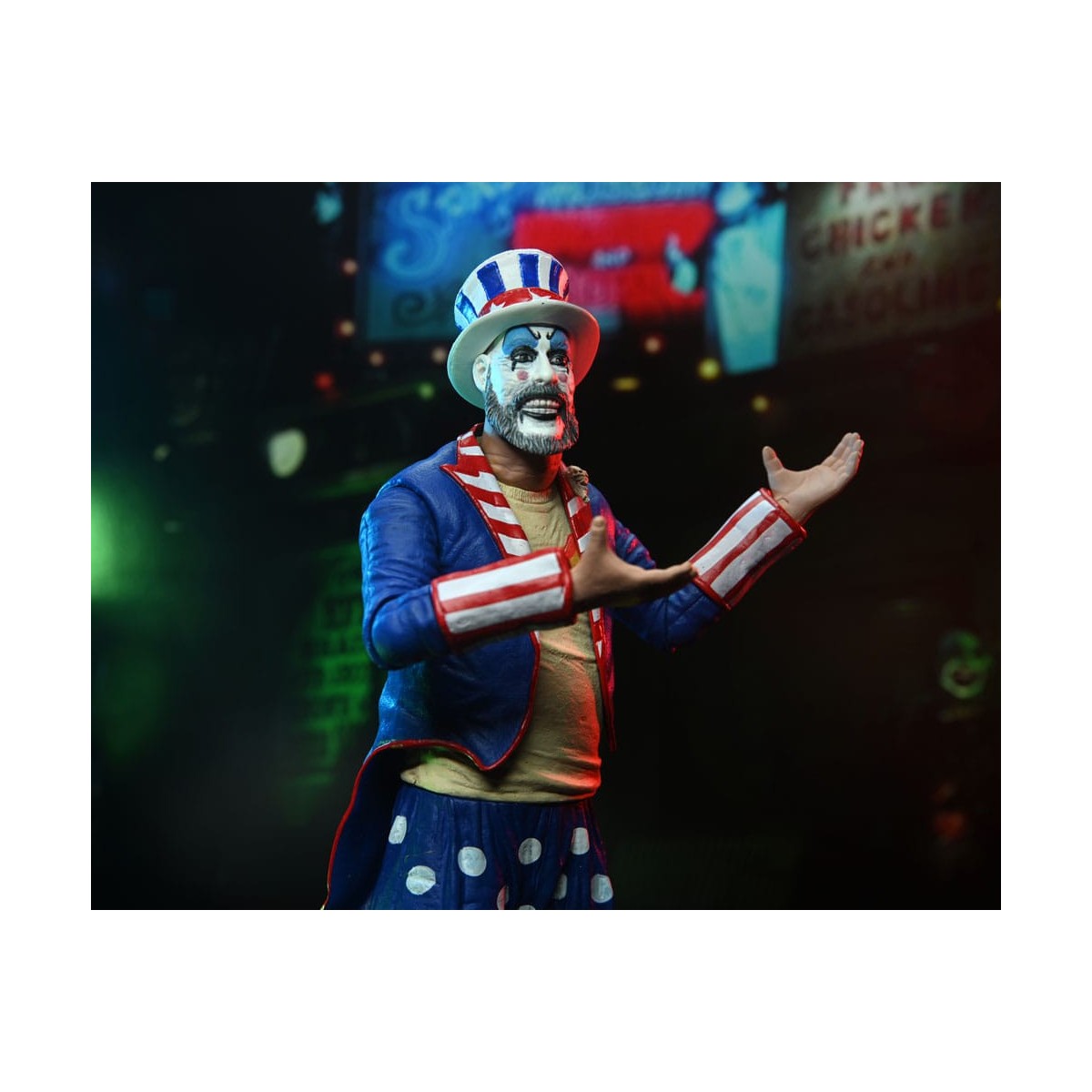 Neca - House of 1000 Corpses Captain Spaulding (Tailcoat) 20th Anniversary