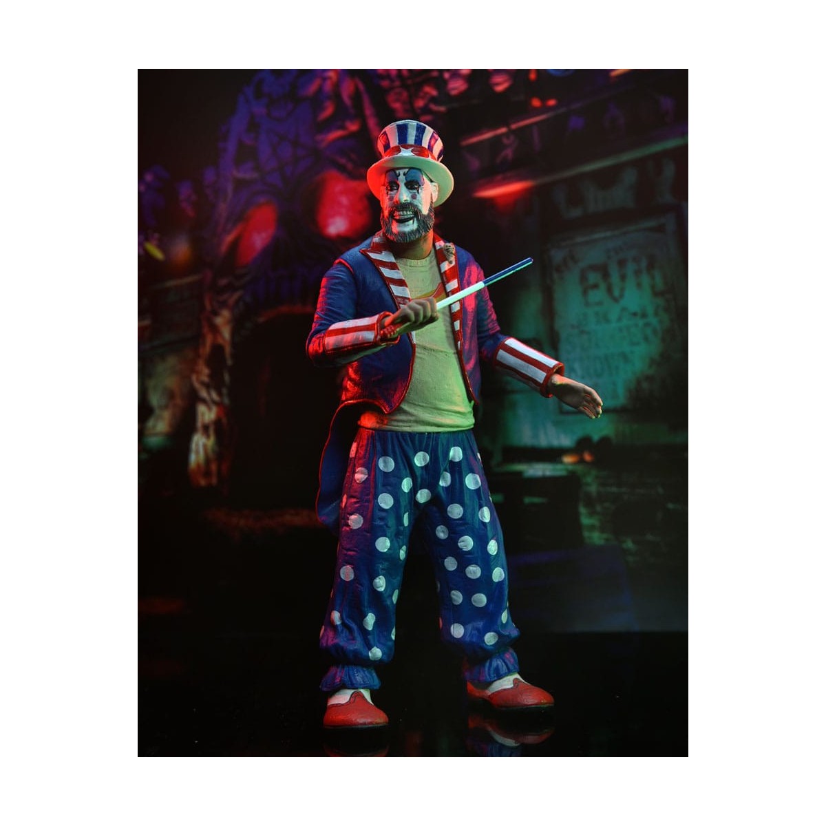 Neca - House of 1000 Corpses Captain Spaulding (Tailcoat) 20th Anniversary