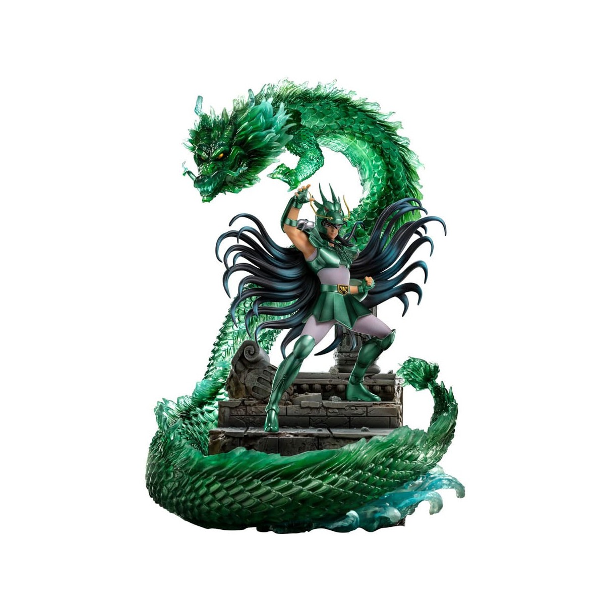 Iron Studios - Saint Seiya - Dragon Shiryu Deluxe Art Scale 1/10 - The Knights of the Zodiac Hyoga the Swan