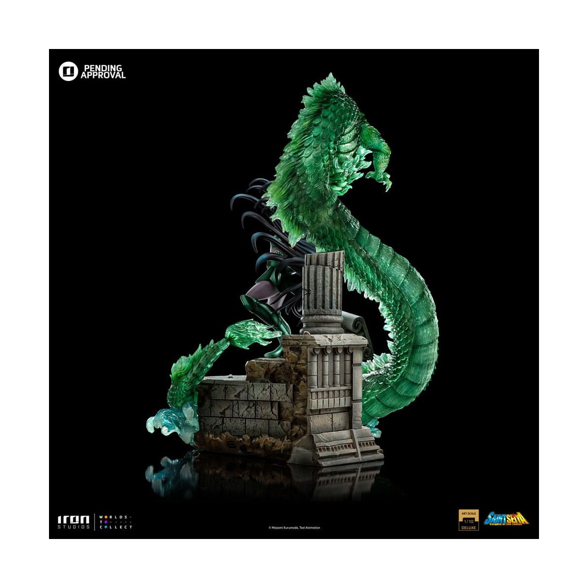 Iron Studios - Saint Seiya - Dragon Shiryu Deluxe Art Scale 1/10 - The Knights of the Zodiac Hyoga the Swan