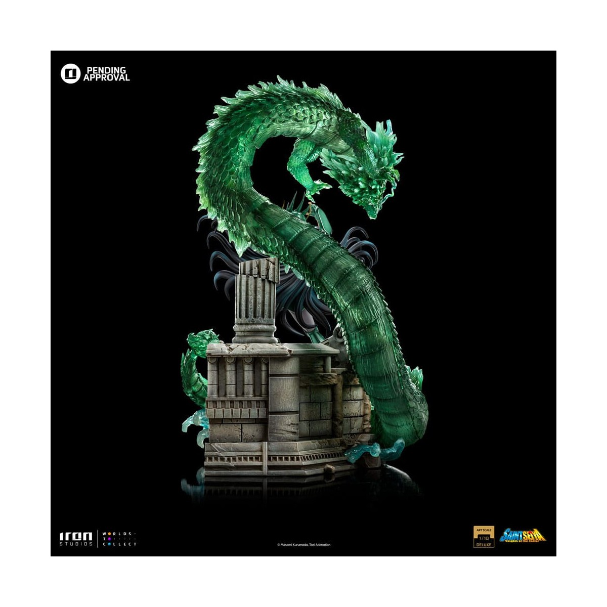 Iron Studios - Saint Seiya - Dragon Shiryu Deluxe Art Scale 1/10 - The Knights of the Zodiac Hyoga the Swan