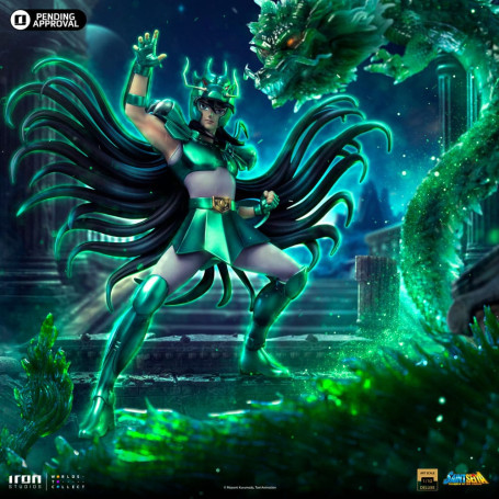 Iron Studios - Saint Seiya - Dragon Shiryu Deluxe Art Scale 1/10 - The Knights of the Zodiac Hyoga the Swan