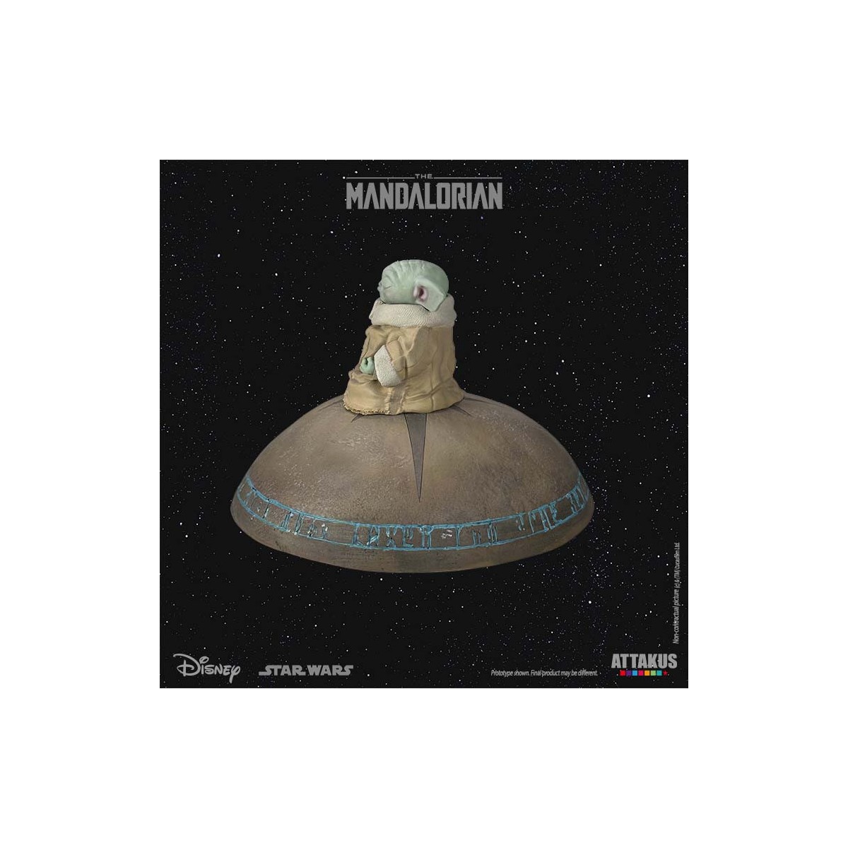 Attakus Starwars - Grogu "Summoning the Force" 1/5 - The Mandalorian