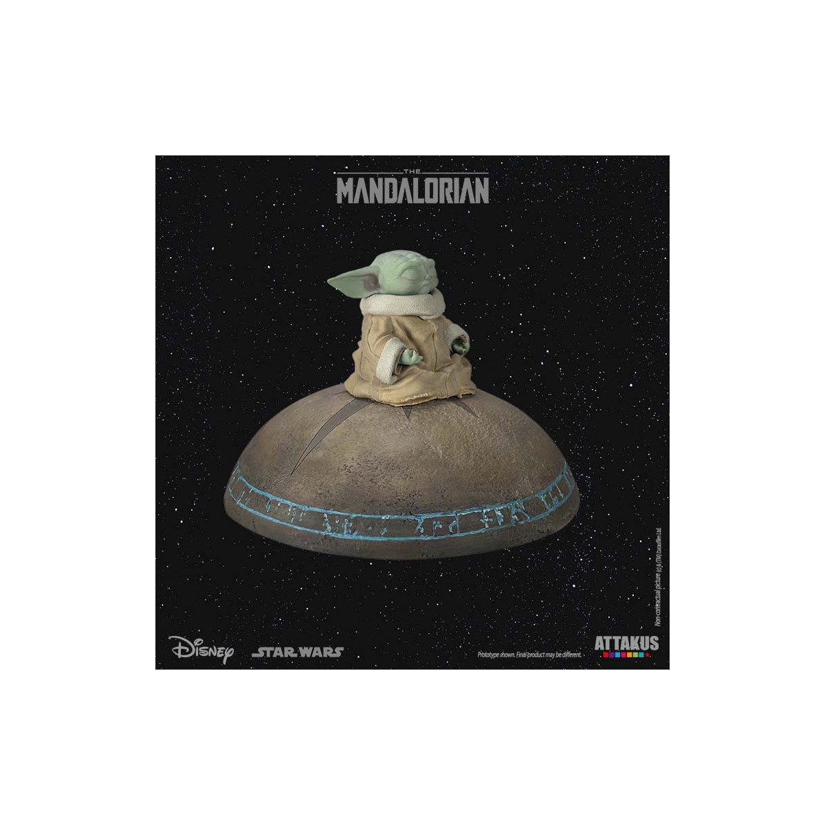 Attakus Starwars - Grogu "Summoning the Force" 1/5 - The Mandalorian