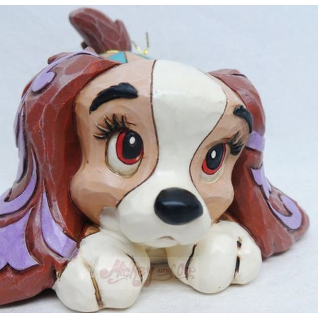 Disney Tradition By Jim Shore - Beauty and the Tramp - Lady Mini - Lady & the Tramp