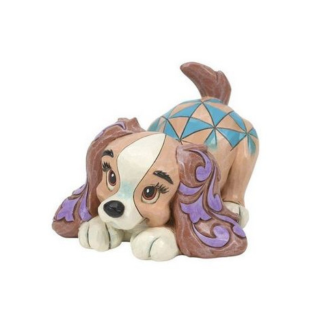 Disney Tradition By Jim Shore - Beauty and the Tramp - Lady Mini - Lady & the Tramp