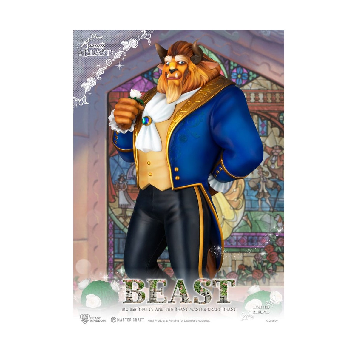 Beast Kingdom Disney Master Craft - Beauty and the Beast - Beast