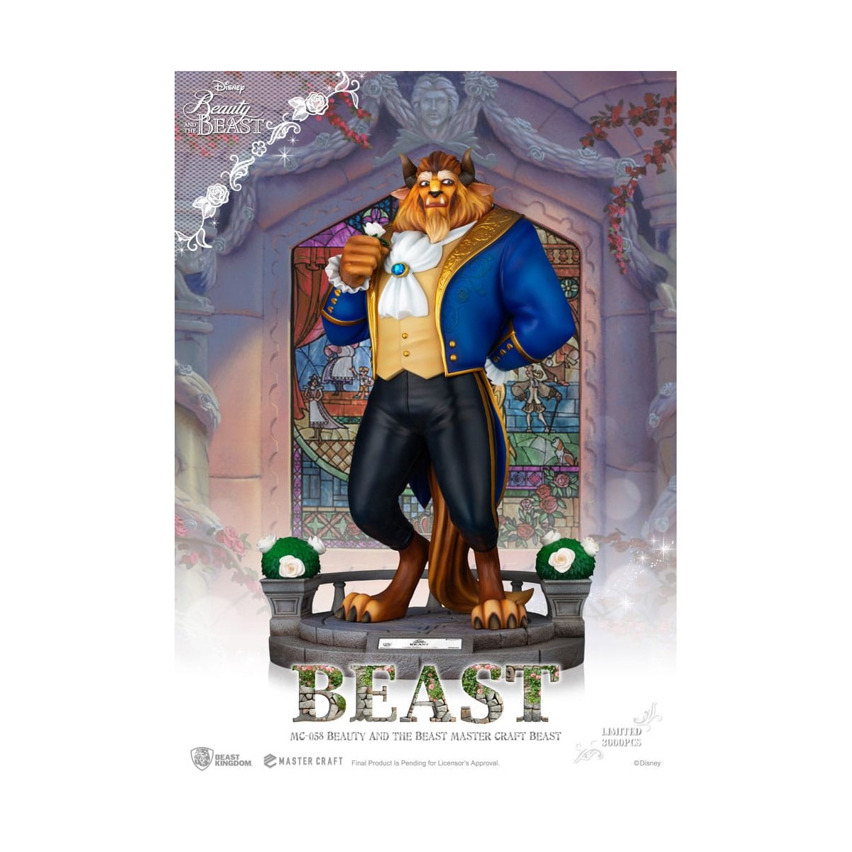 Beast Kingdom Disney Master Craft - Beauty and the Beast - Beast