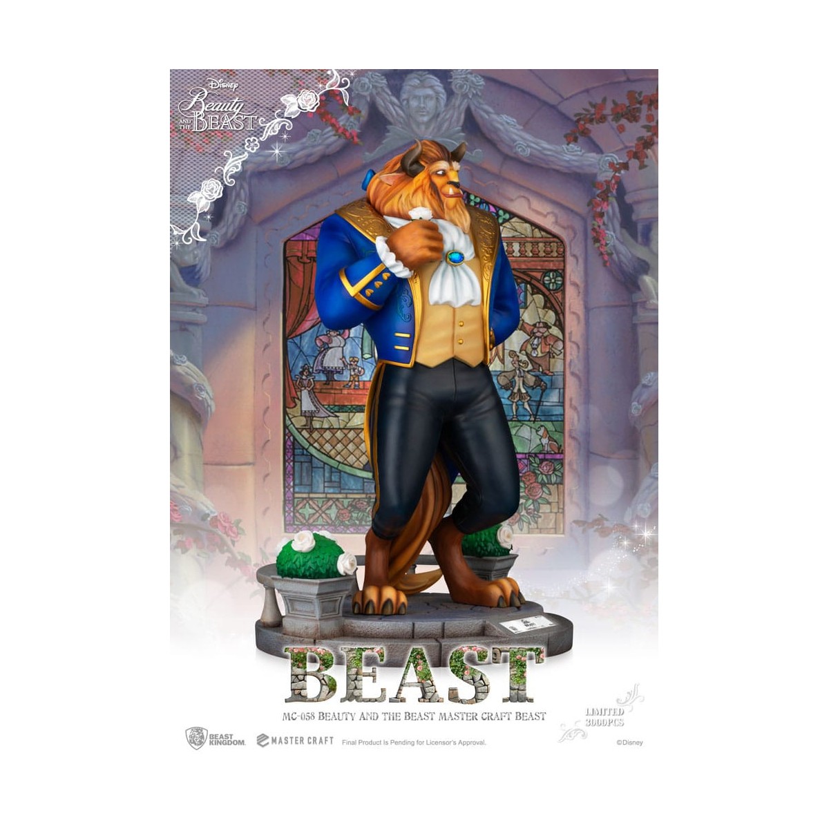 Beast Kingdom Disney Master Craft - Beauty and the Beast - Beast