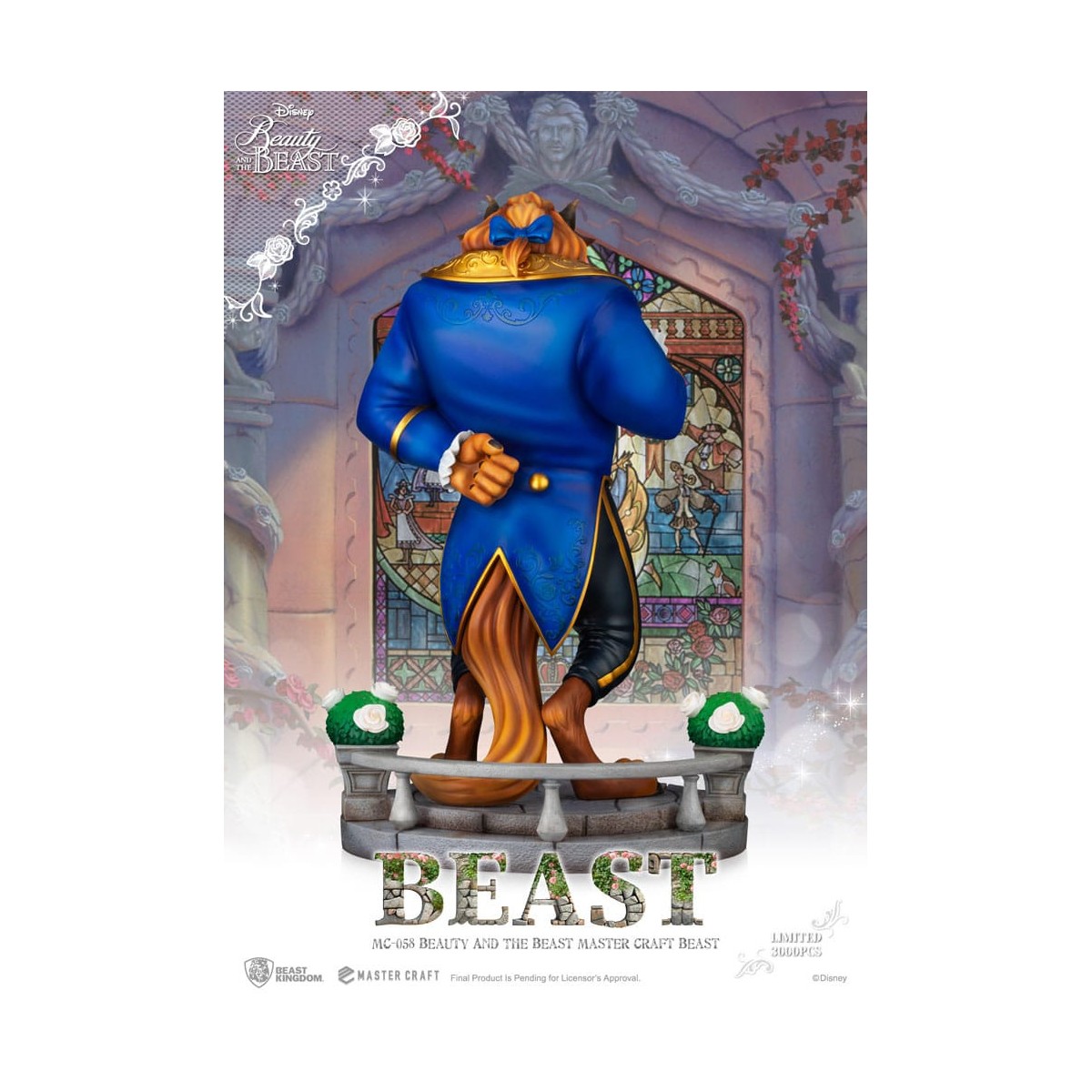 Beast Kingdom Disney Master Craft - Beauty and the Beast - Beast