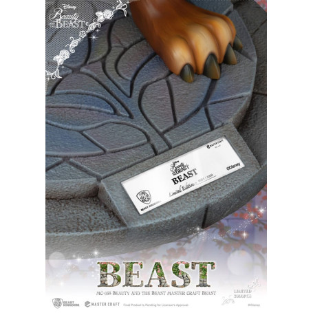 Beast Kingdom Disney Master Craft - Beauty and the Beast - Beast
