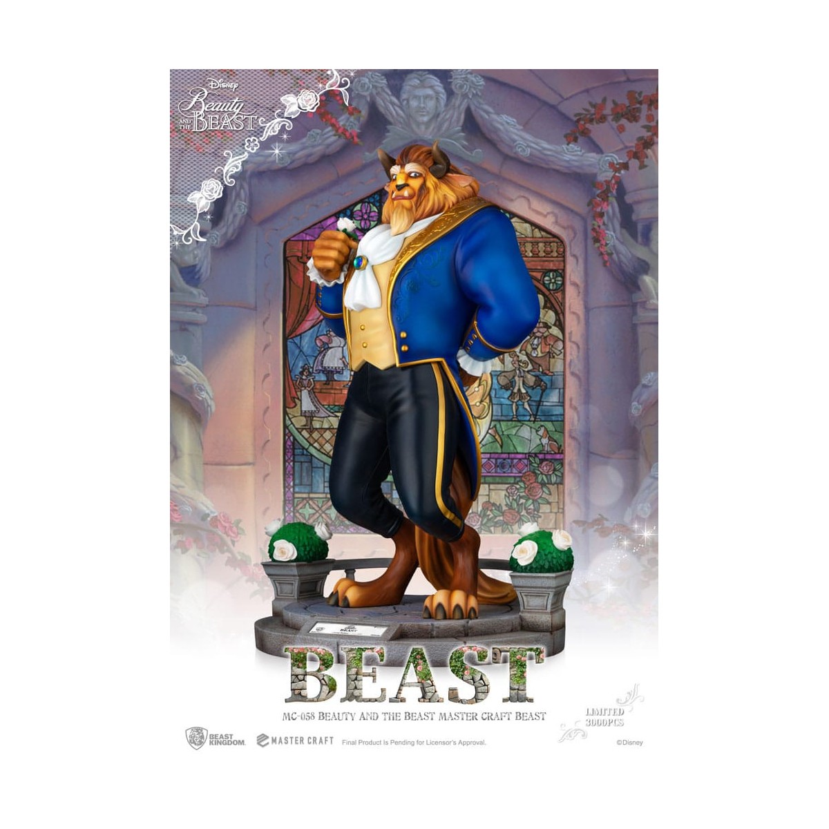 Beast Kingdom Disney Master Craft - Beauty and the Beast - Beast