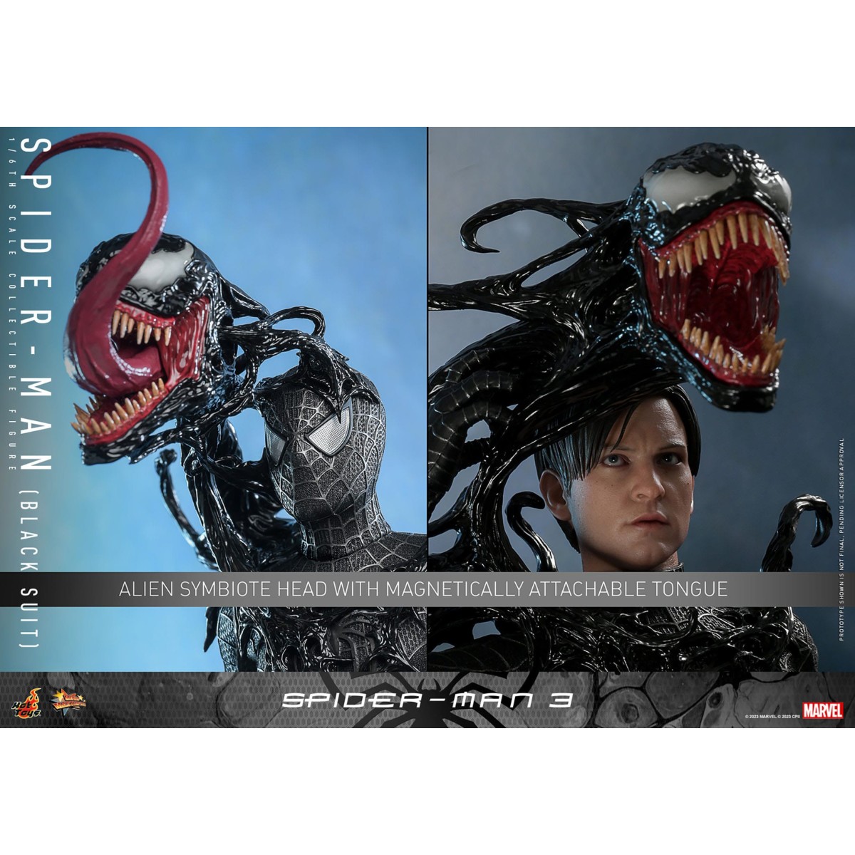 Hot Toys Marvel Spider-Man 2 - Peter Parker Black Suit - Video Game Masterpiece 1/6