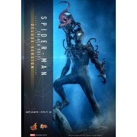 Hot Toys Marvel Spider-Man 3 - Spider man Black Suit Deluxe