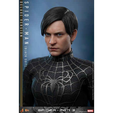 Hot Toys Marvel Spider-Man 3 - Spider man Black Suit Deluxe