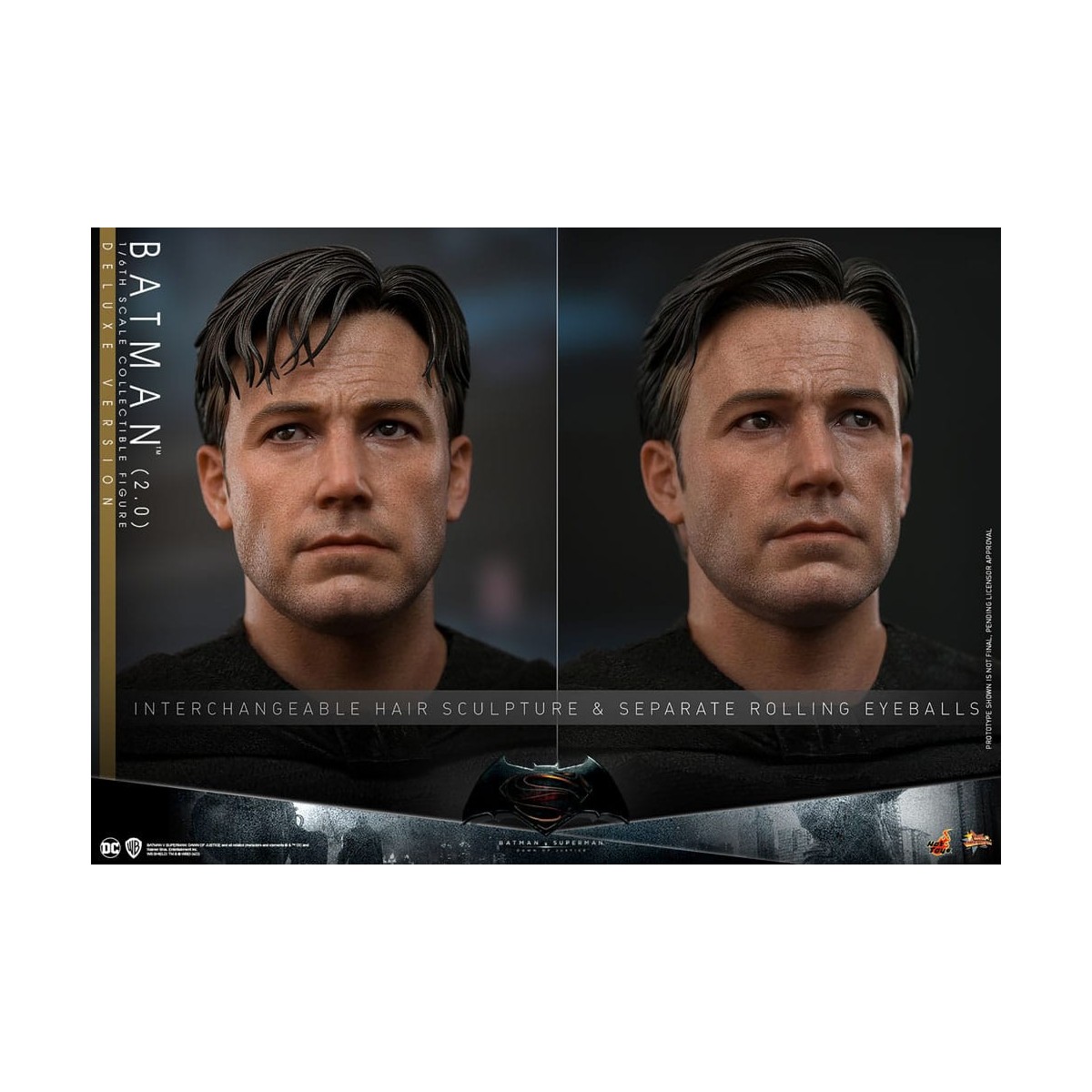 Hot Toys - DC Comics - BATMAN V2 DX - Batman v Superman : Dawn of Justice - Movie Masterpiece 1/6
