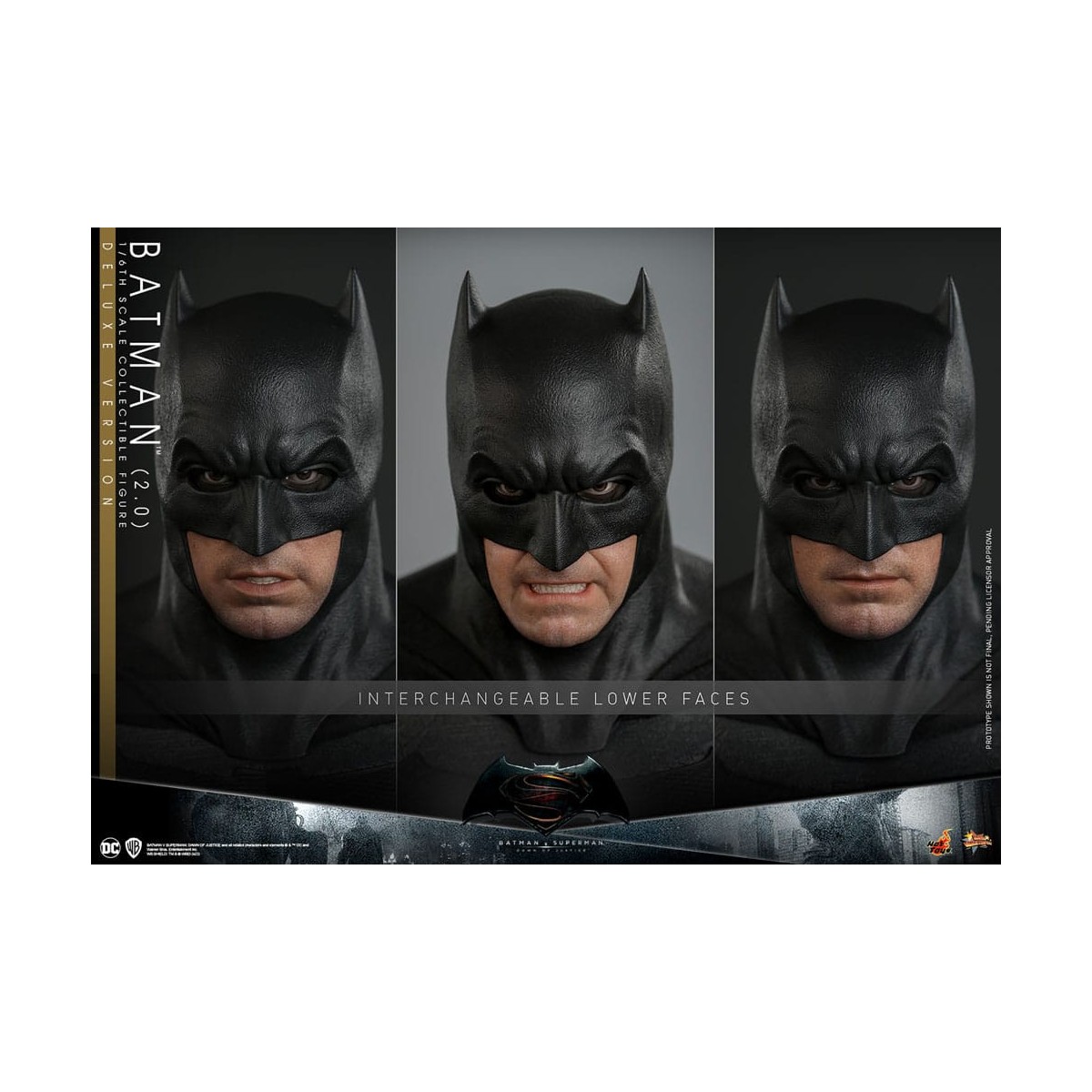 Hot Toys - DC Comics - BATMAN V2 DX - Batman v Superman : Dawn of Justice - Movie Masterpiece 1/6