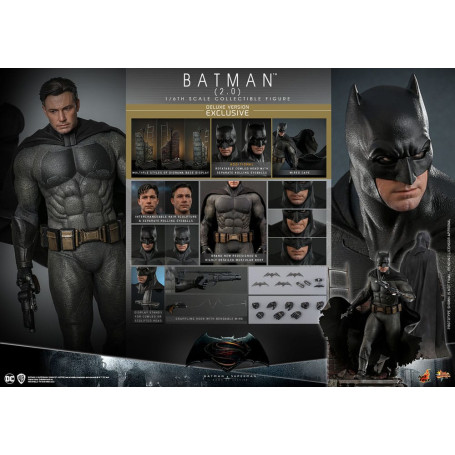 Hot Toys - DC Comics - BATMAN V2 DX - Batman v Superman : Dawn of Justice - Movie Masterpiece 1/6