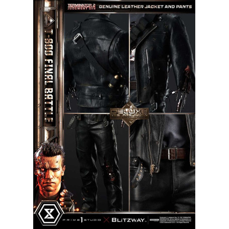 Prime 1 - Terminator 2 Judgment Day T-800 Final Battle Deluxe Bonus Version - Museum Masterline Series 1/3