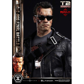 Prime 1 - Terminator 2 Judgment Day T-800 Final Battle Deluxe Bonus Version - Museum Masterline Series 1/3