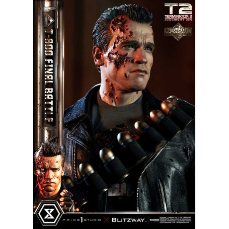 Prime 1 - Terminator 2 Judgment Day T-800 Final Battle Deluxe Bonus Version - Museum Masterline Series 1/3