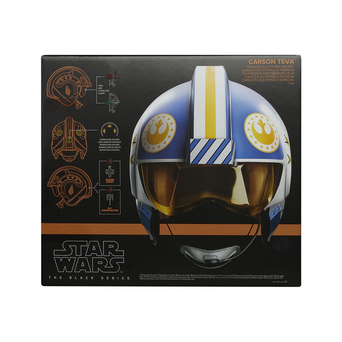 Hasbro Star Wars electronic helmet Carson Teva - The Mandalorian