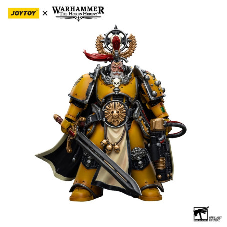 JoyToy Space Marines - Imperial Fists - Legion Praetor with Power Sword - 1/18 - Warhammer The Horus Heresy