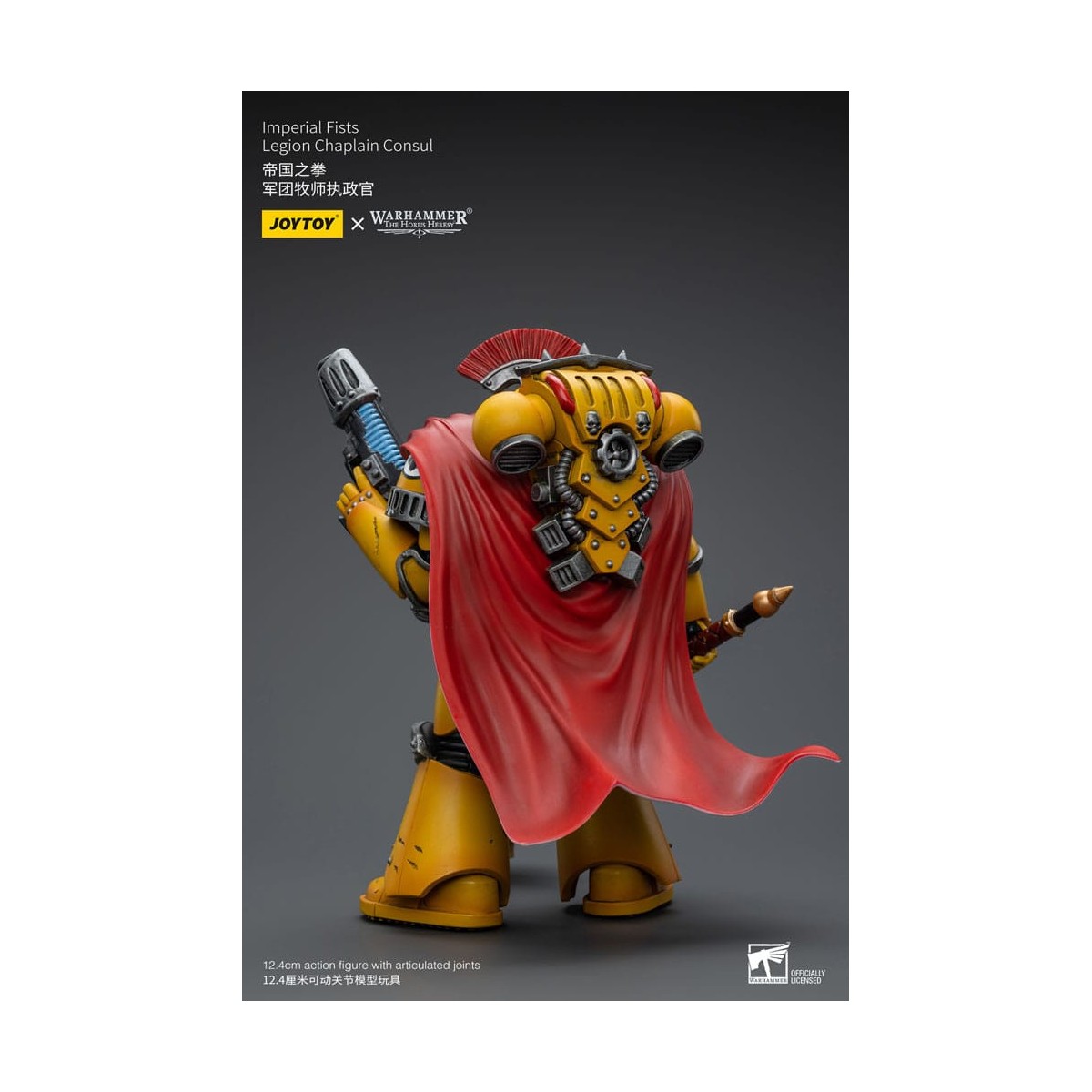JoyToy Space Marines - Imperial Fists - Legion Chaplain Consul - 1/18 - Warhammer The Horus Heresy