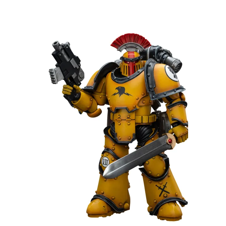 JoyToy - Imperial Fists - Legion MkIII Tactical Squad Sergeant with Power Sword - 1/18 - The Horus Heresy